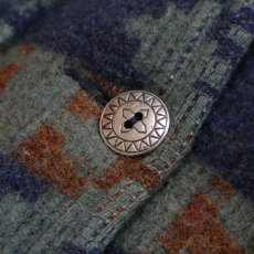 画像8: 80's L.L. BEAN WOOL NYLON NATIVE PATTERN JACKET (8)