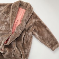 画像10: 〜60's UNKNOWN BRAND FAKE FUR SHAWL COLLAR COAT (10)