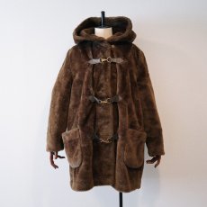 画像11: 60's SEARS FASHIONS BOA DUFFLE COAT (11)