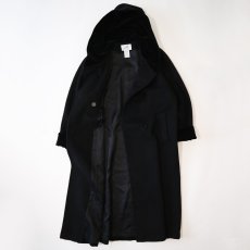 画像2: Jacqueline Ferrar WOOL W-BREASTED HOODED COAT (2)