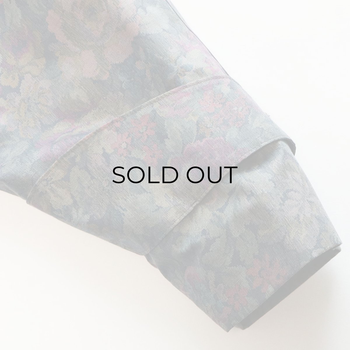 画像10: LONDON FOG BOTANICAL PRINT STAND COLLAR COAT with LINER (10)