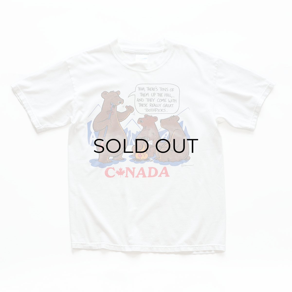 画像1: 90's GILDAN "ULTRA COTTON" PRINT S/S TEE "CANADA" (1)
