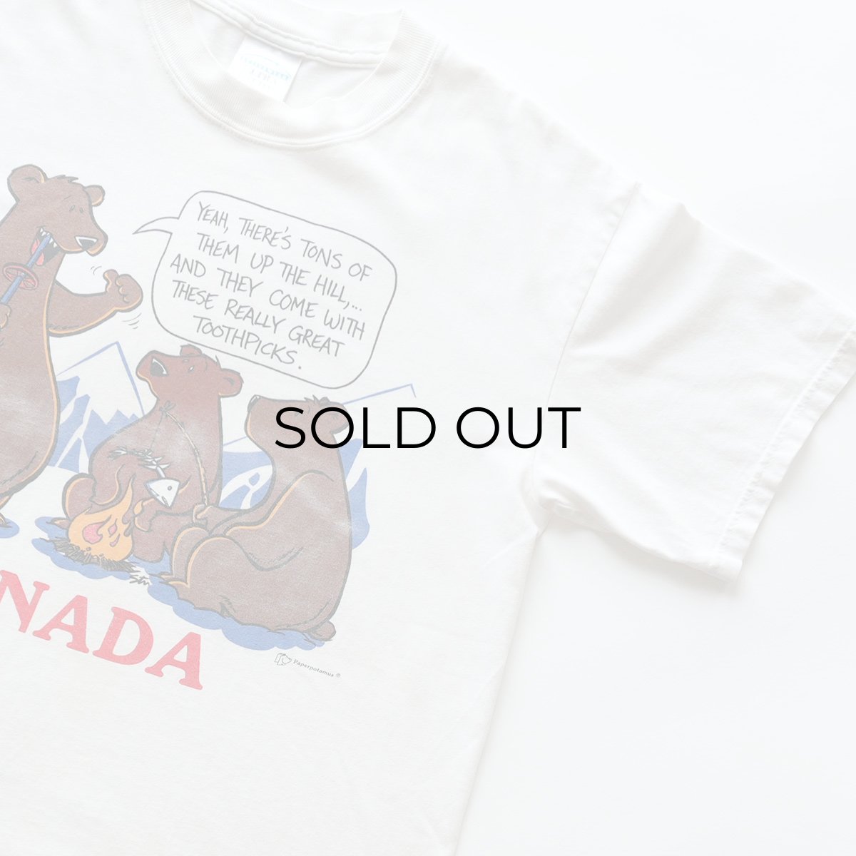 画像3: 90's GILDAN "ULTRA COTTON" PRINT S/S TEE "CANADA" (3)
