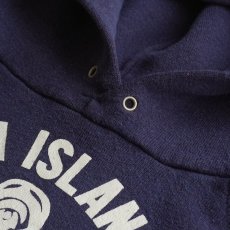 画像3: 80's BASSETT-WALKER PRINT SWEAT PULLOVER PARKA "ALASKA ISLAND AIR" "MADE IN USA" (3)