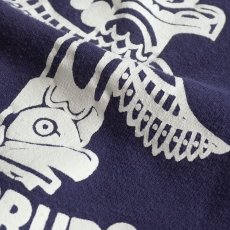 画像5: 80's BASSETT-WALKER PRINT SWEAT PULLOVER PARKA "ALASKA ISLAND AIR" "MADE IN USA" (5)