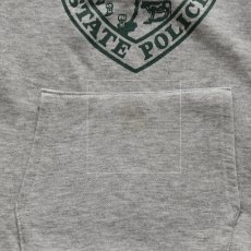画像8: 80's UNKNOWN BRAND PRINT SWEAT PULLOVER PARKA "VERMONT STATE POLICE" "MADE IN USA" (8)