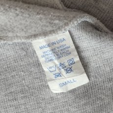 画像7: 80's UNKNOWN BRAND PRINT SWEAT PULLOVER PARKA "VERMONT STATE POLICE" "MADE IN USA" (7)