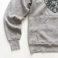 画像4: 80's UNKNOWN BRAND PRINT SWEAT PULLOVER PARKA "VERMONT STATE POLICE" "MADE IN USA" (4)