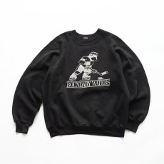 画像1: 80's UNKNOWN BRAND W-PRINT CREW NECK SWEAT "BOUNDARY WATERS" (1)