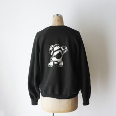 画像11: 80's UNKNOWN BRAND W-PRINT CREW NECK SWEAT "BOUNDARY WATERS" (11)