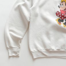 画像4: 80's Disney CHARACTER FASHIONS "Minnie" PRINT CREW NECK SWEAT "MADE IN USA" (4)