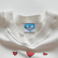 画像5: 80's Disney CHARACTER FASHIONS "Minnie" PRINT CREW NECK SWEAT "MADE IN USA" (5)