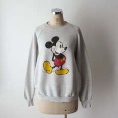 画像11: 80's Disney CHARACTER FASHIONS "MICKEY" PRINT CREW NECK SWEAT (11)