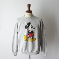 画像12: 80's Disney CHARACTER FASHIONS "MICKEY" PRINT CREW NECK SWEAT (12)