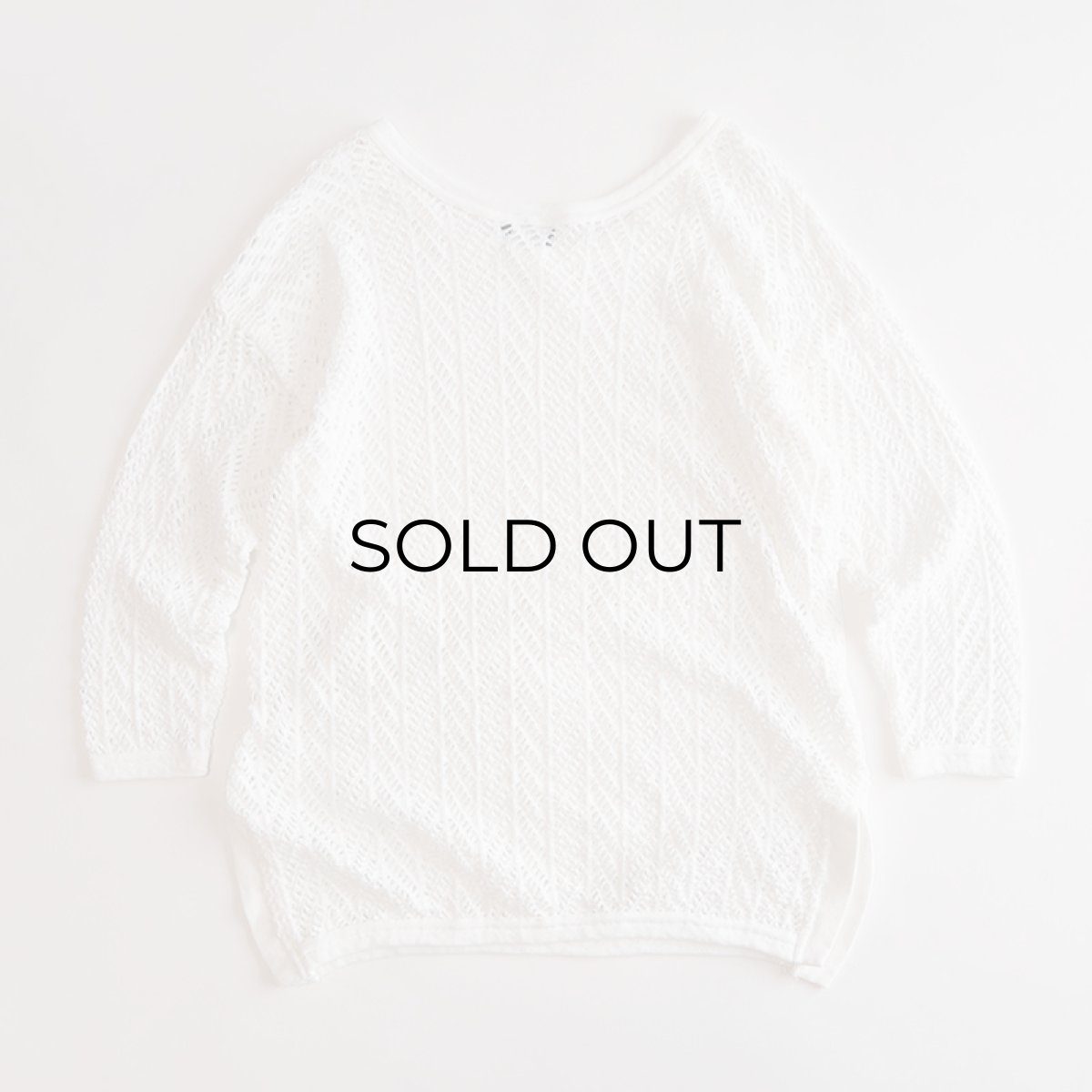 画像2: TOP ELEMENTS COTTON MESH TOPS (2)