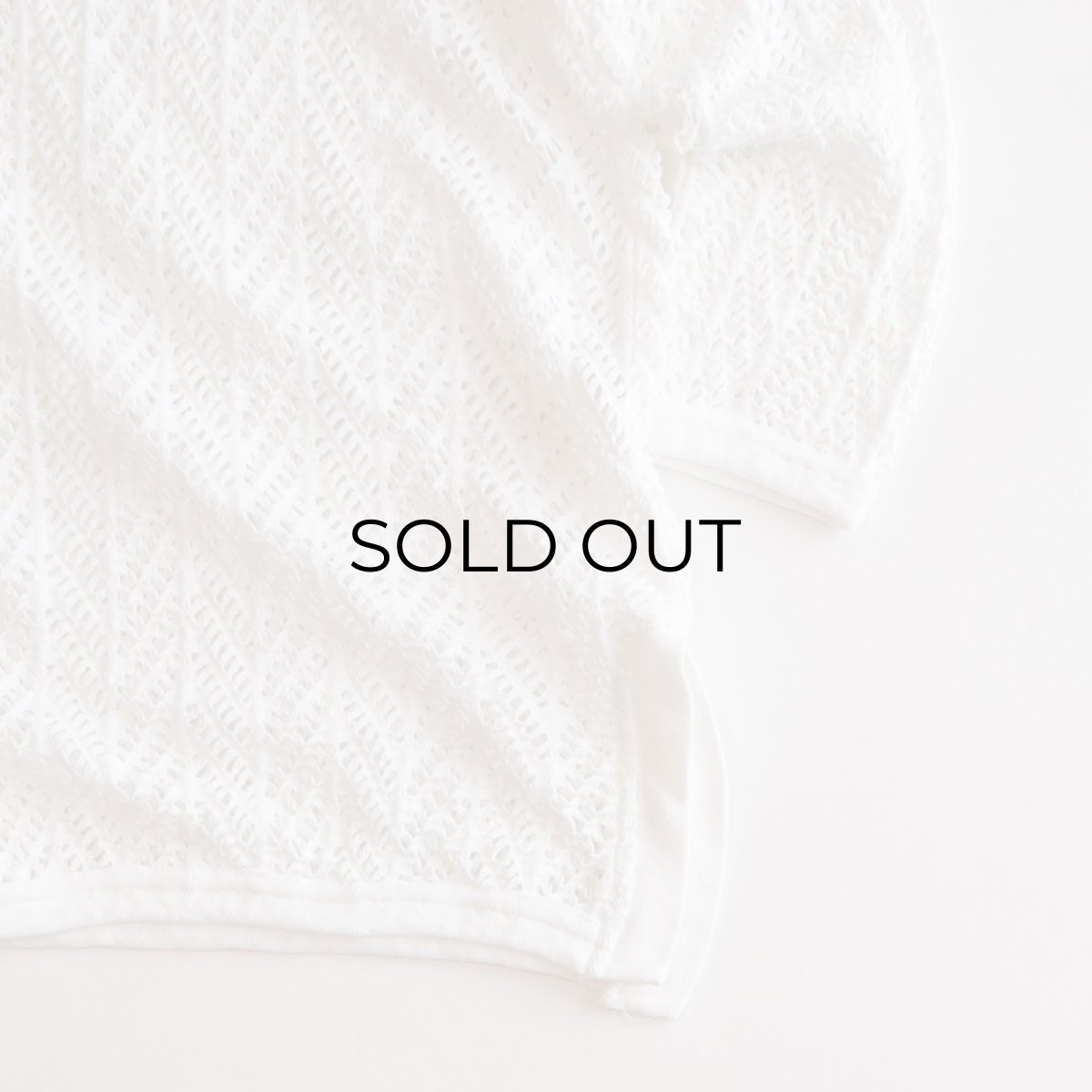 画像7: TOP ELEMENTS COTTON MESH TOPS (7)