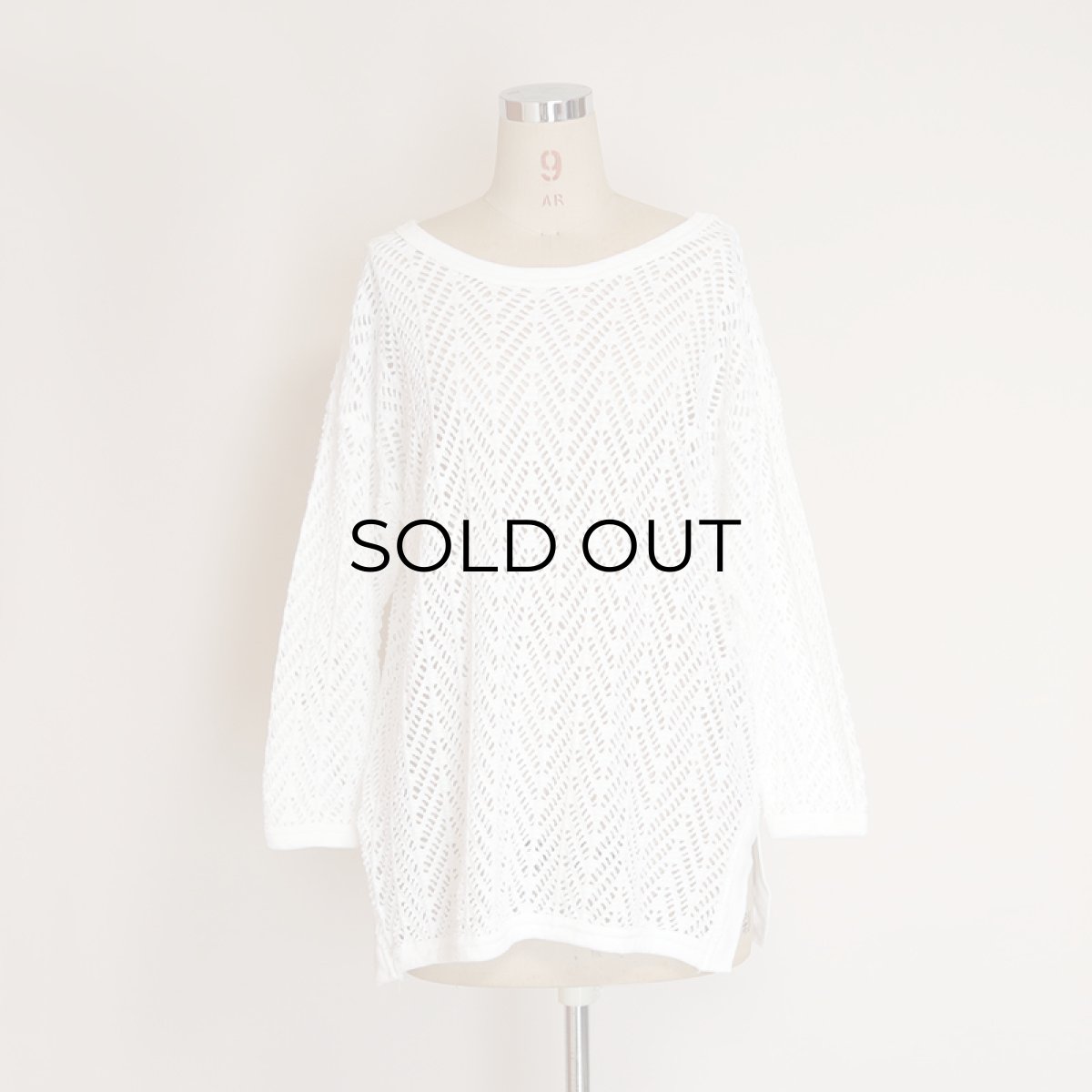 画像8: TOP ELEMENTS COTTON MESH TOPS (8)