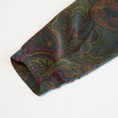 画像7: Liz Claiborne SILK PAISLEE PRINT TOPS (7)