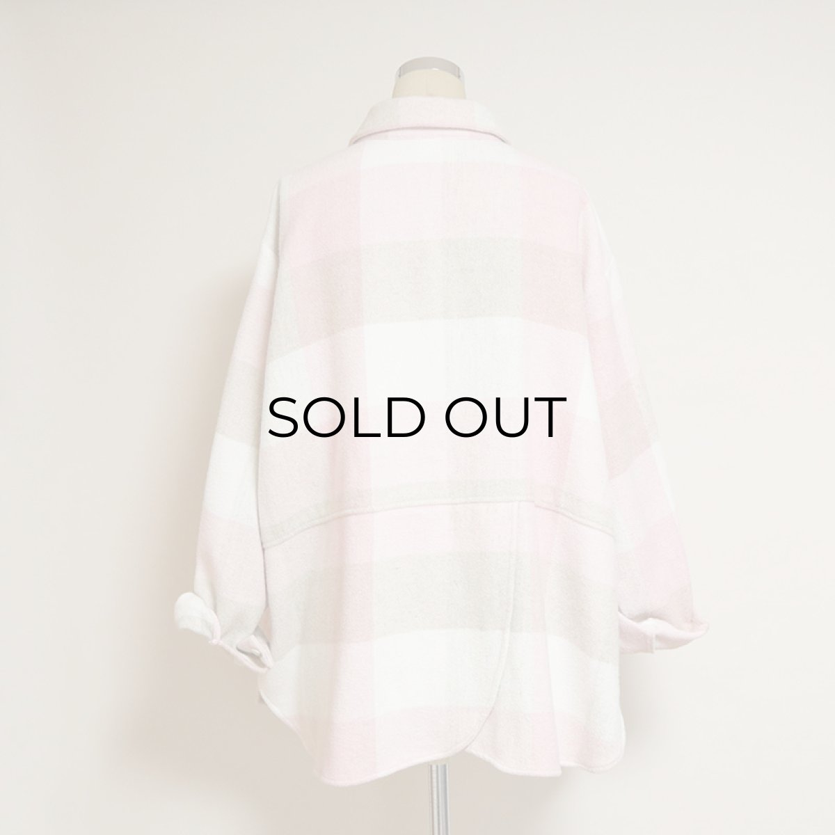 画像10: Coldwater Creek CHECK FLANNEL OVER SHIRT (10)