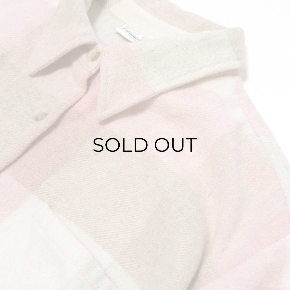 画像3: Coldwater Creek CHECK FLANNEL OVER SHIRT (3)