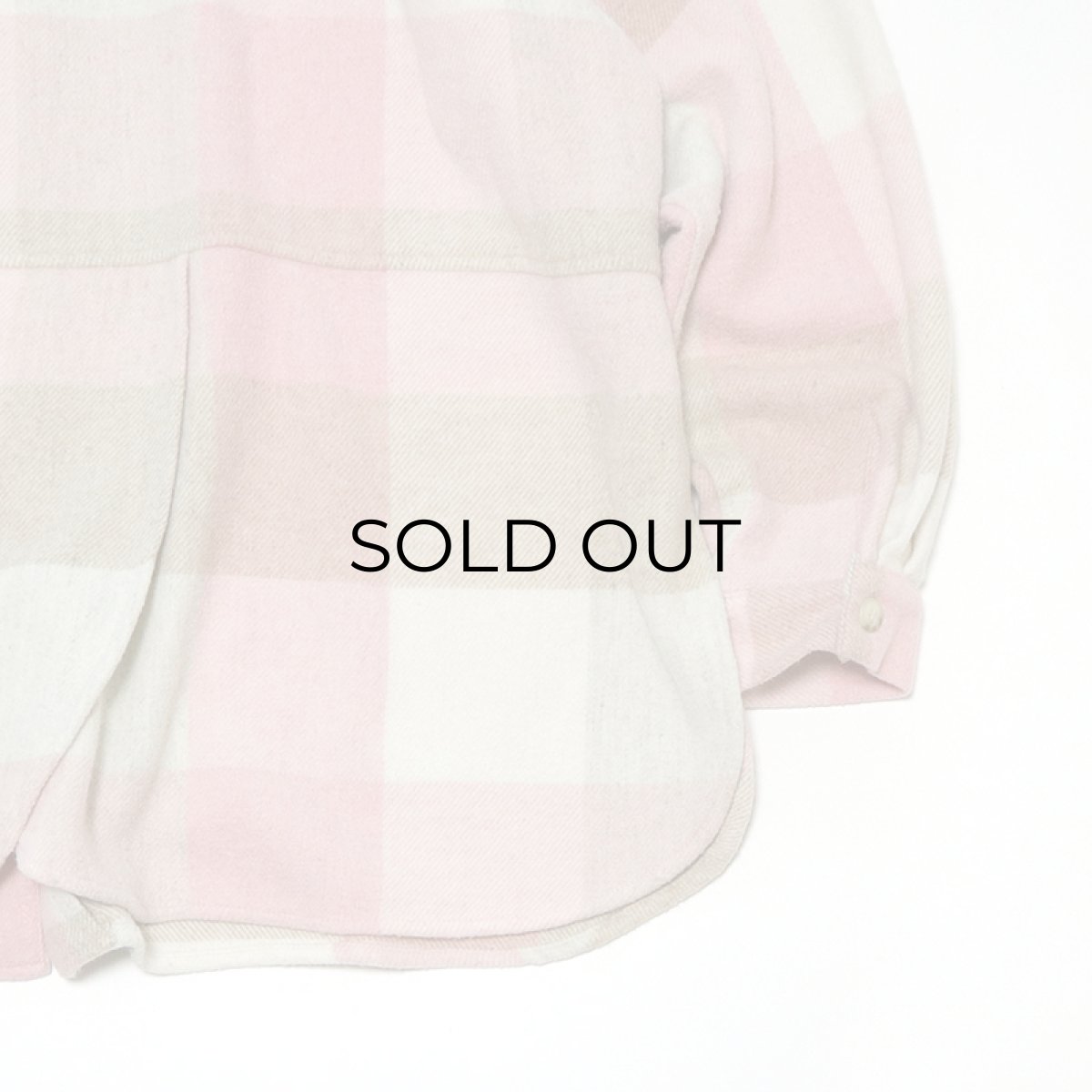 画像6: Coldwater Creek CHECK FLANNEL OVER SHIRT (6)