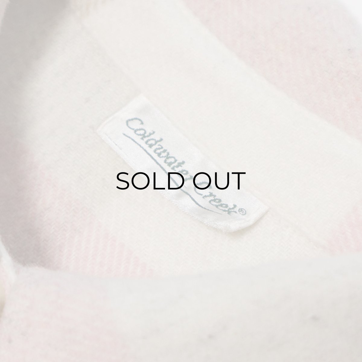 画像7: Coldwater Creek CHECK FLANNEL OVER SHIRT (7)