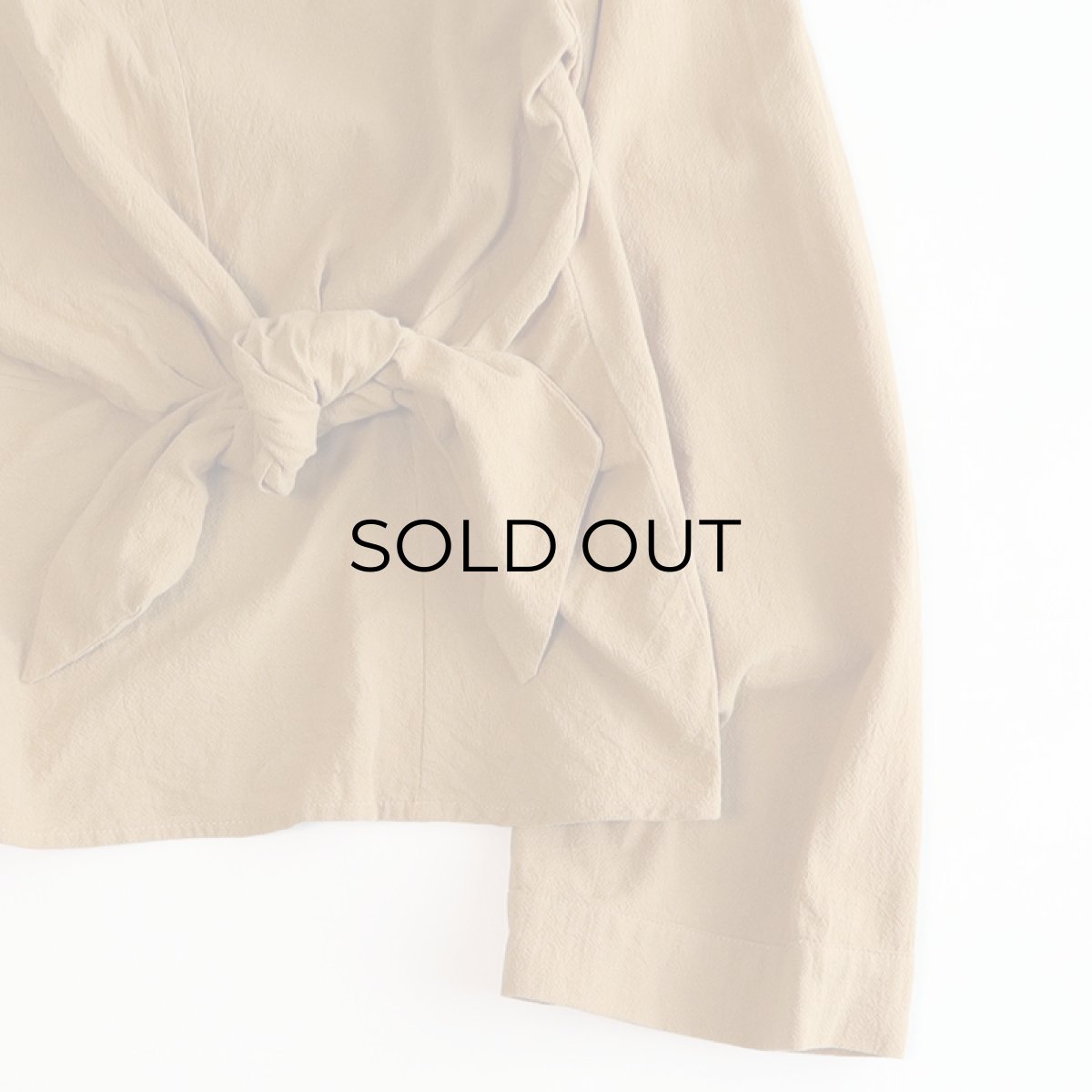 画像3: V eri j COTTON BELL SLEEVE DESIGN BLOUSE (3)