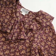 画像3: DANIEL CARON FLOWER PRINT RUFFLED COLLAR BLOUSE (3)