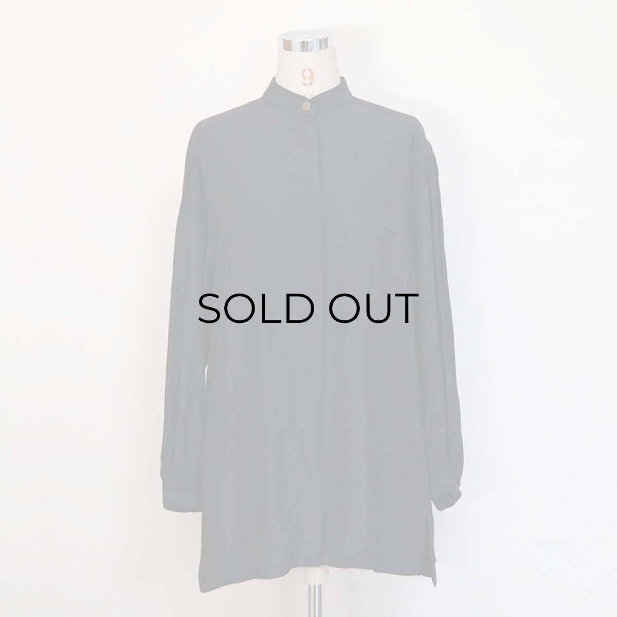 画像9: Lizsport RAYON STAND COLLAR SHIRT (9)