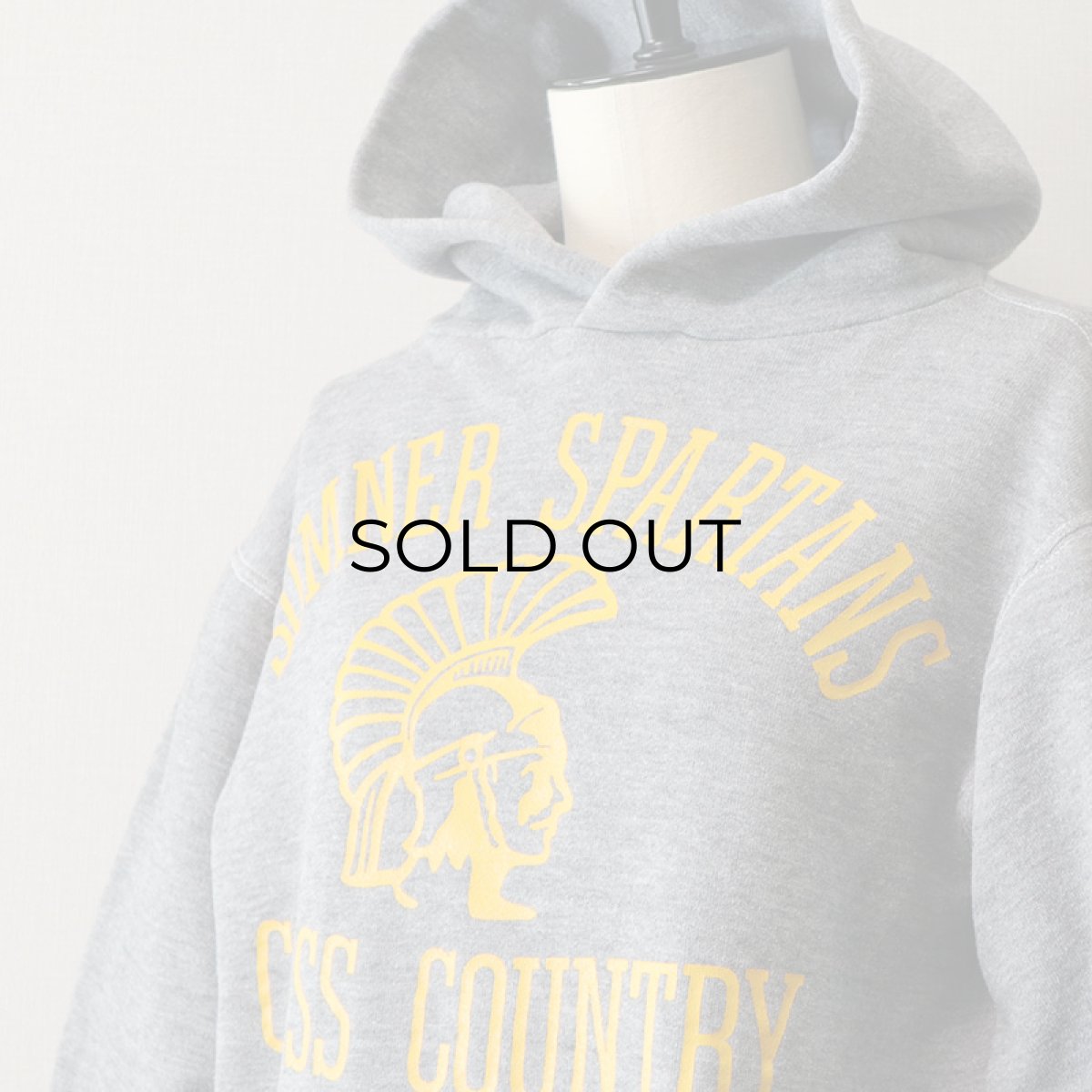 画像4: 〜80's RUSSELL PRINT SWEAT PULLOVER PARKA "SUMNER SPARTANS" (4)