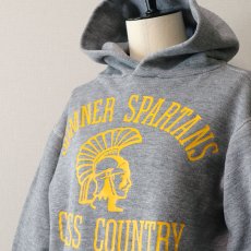 画像4: 〜80's RUSSELL PRINT SWEAT PULLOVER PARKA "SUMNER SPARTANS" (4)