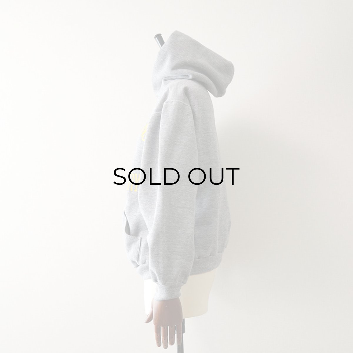 画像2: 〜80's RUSSELL PRINT SWEAT PULLOVER PARKA "SUMNER SPARTANS" (2)