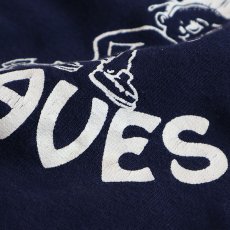 画像6: 80's Velva Sheen PRINT CREW NECK SWEAT "PETERSEN BRAVES" (6)