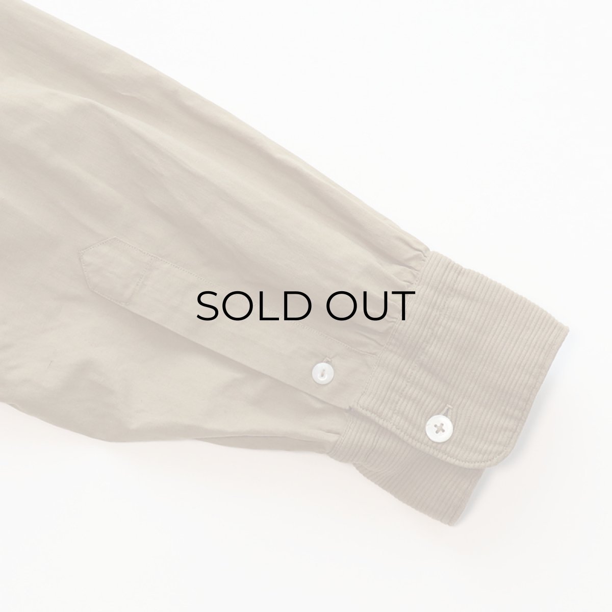 画像11: 〜40's UNKNOWN BRAND COTTON PULLOVER LONG DRESS SHIRT (11)