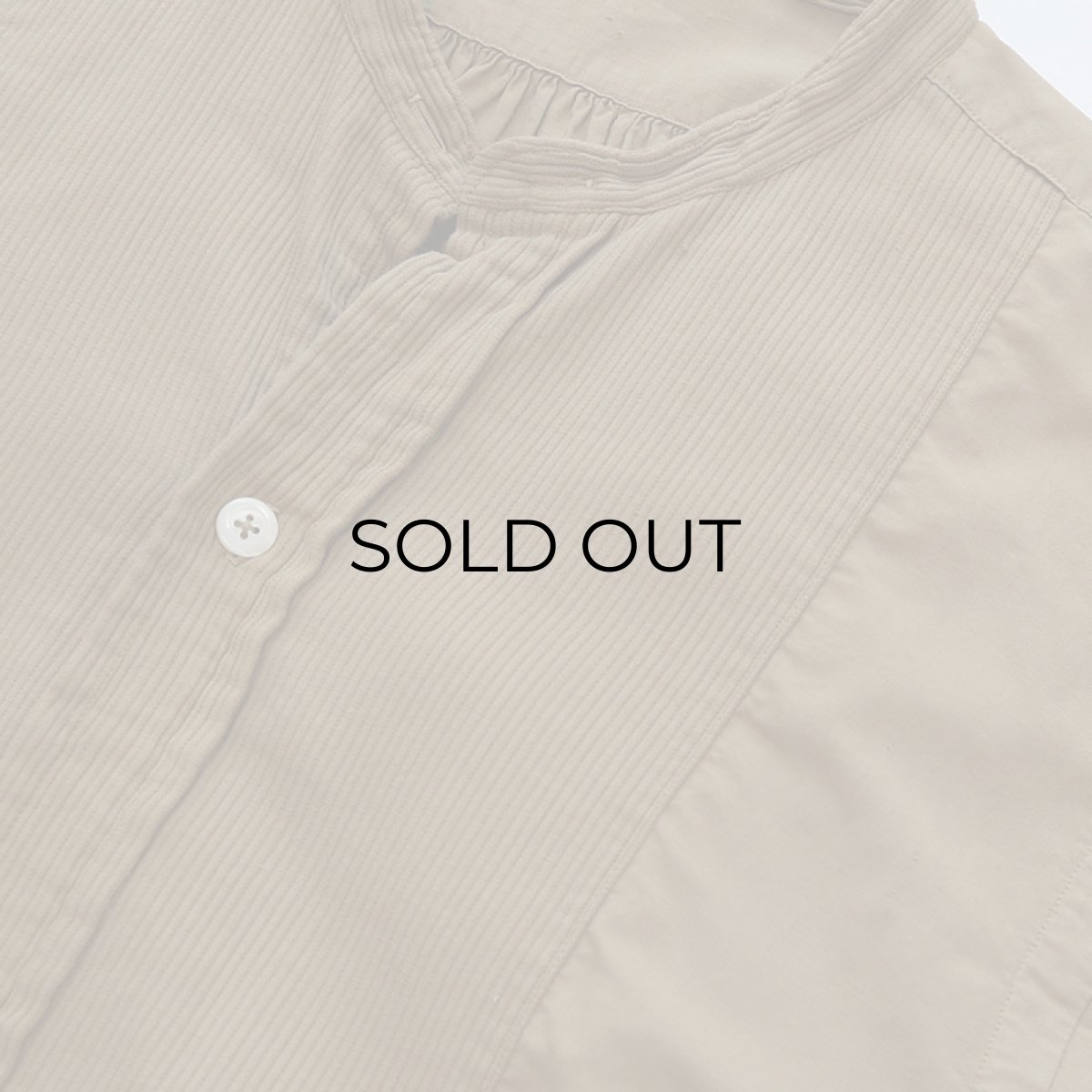 画像6: 〜40's UNKNOWN BRAND COTTON PULLOVER LONG DRESS SHIRT (6)