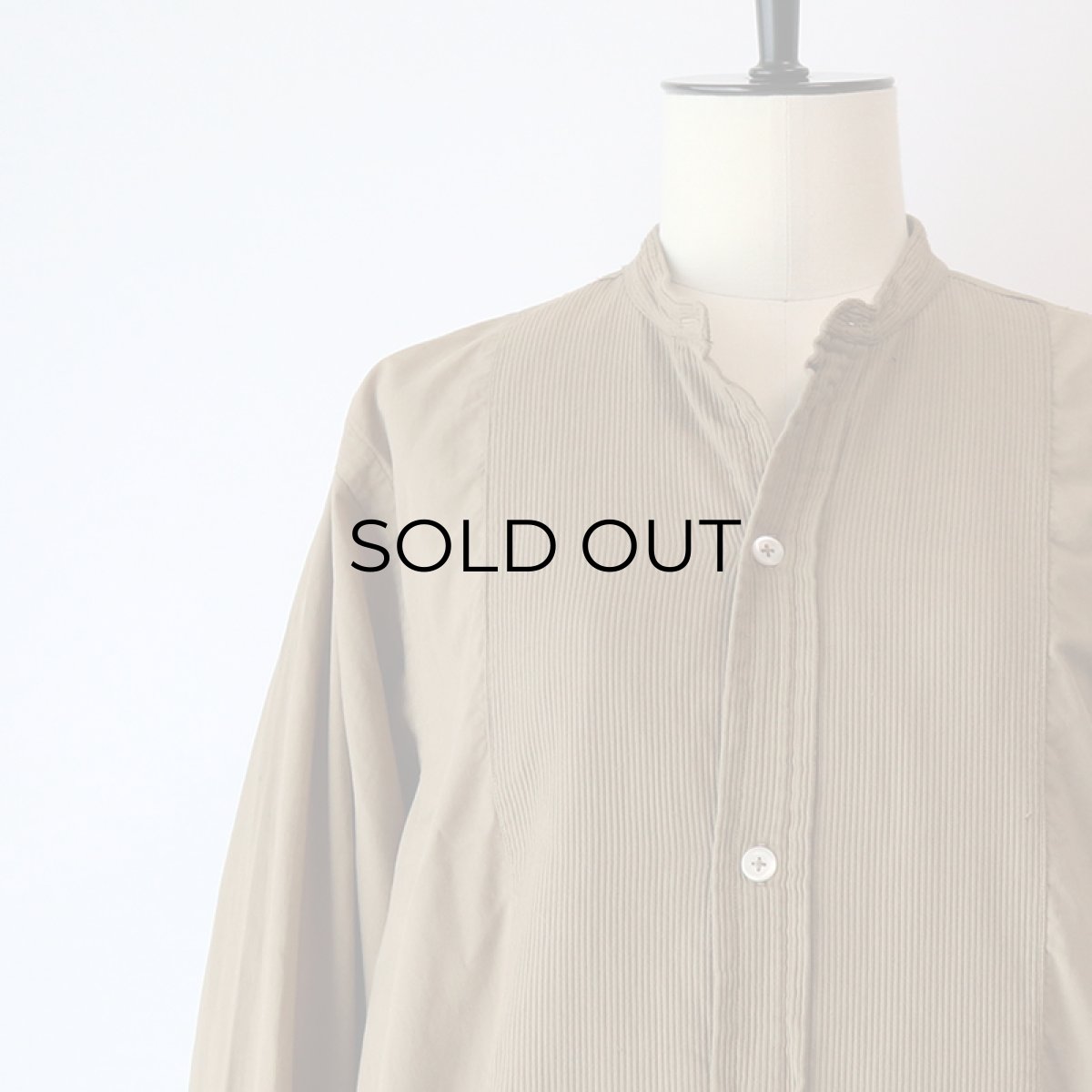 画像14: 〜40's UNKNOWN BRAND COTTON PULLOVER LONG DRESS SHIRT (14)