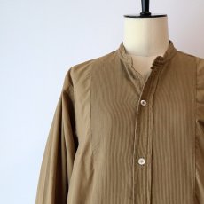 画像14: 〜40's UNKNOWN BRAND COTTON PULLOVER LONG DRESS SHIRT (14)