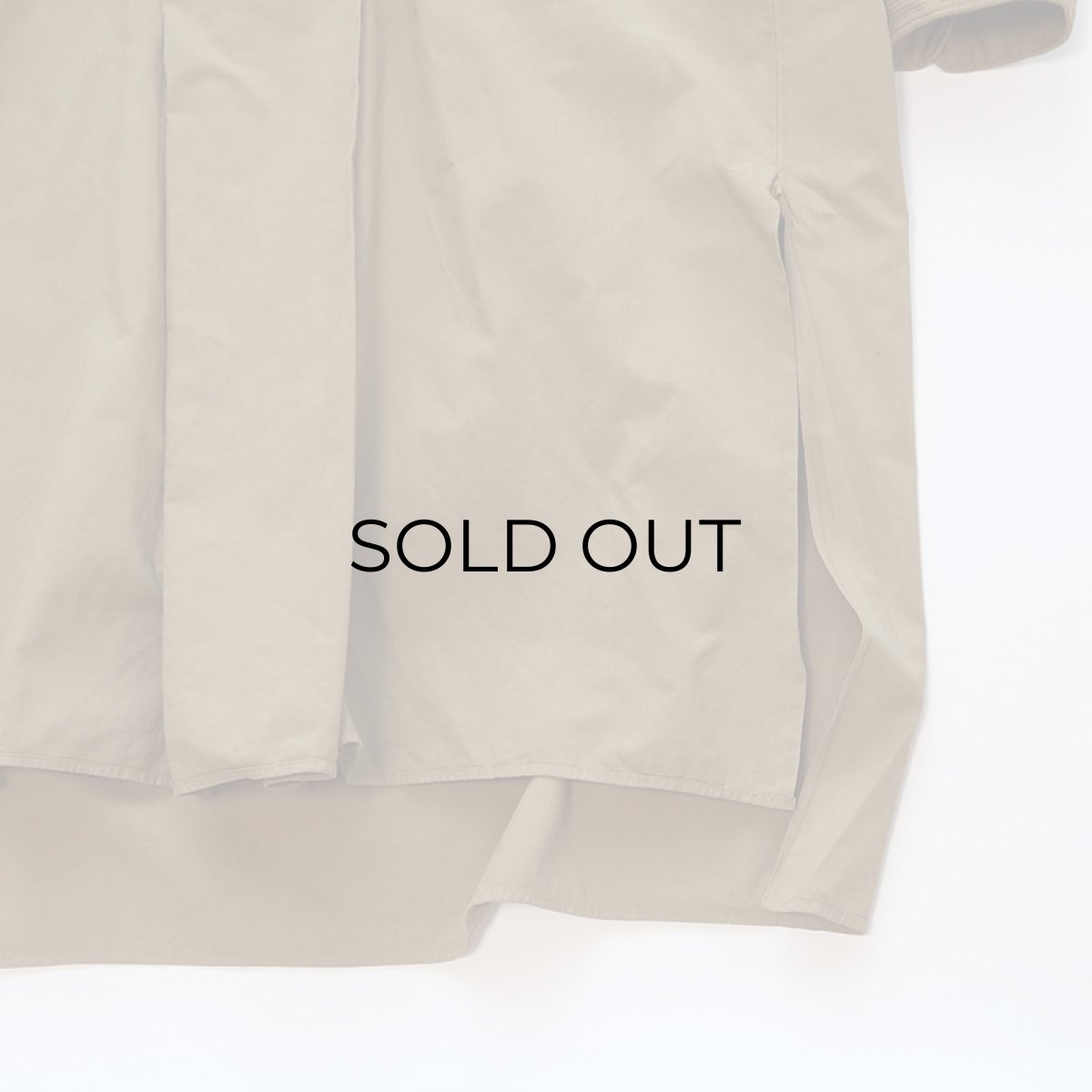 画像8: 〜40's UNKNOWN BRAND COTTON PULLOVER LONG DRESS SHIRT (8)