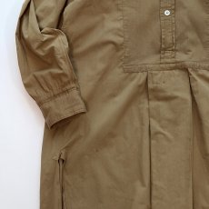 画像5: 〜40's UNKNOWN BRAND COTTON PULLOVER LONG DRESS SHIRT (5)