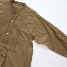 画像4: 〜40's UNKNOWN BRAND COTTON PULLOVER LONG DRESS SHIRT (4)