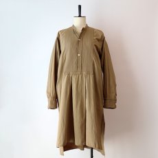 画像17: 〜40's UNKNOWN BRAND COTTON PULLOVER LONG DRESS SHIRT (17)