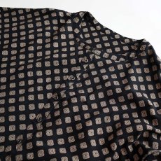 画像5: UNKNOWN BRAND RAYON ALL OVER PATTERN TUNIC (5)