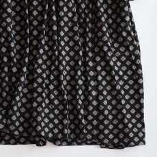 画像6: UNKNOWN BRAND RAYON ALL OVER PATTERN TUNIC (6)