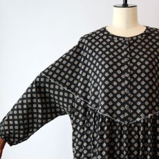 画像9: UNKNOWN BRAND RAYON ALL OVER PATTERN TUNIC (9)