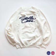 画像1: 80's Hanes PRINT CREW NECK SWEAT "Seattle Opera" "MADE IN USA" (1)
