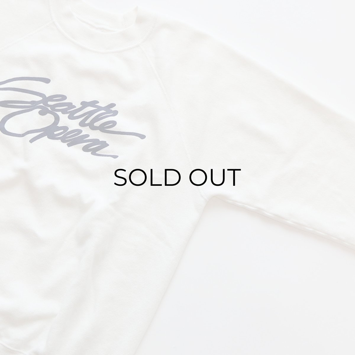 画像4: 80's Hanes PRINT CREW NECK SWEAT "Seattle Opera" "MADE IN USA" (4)