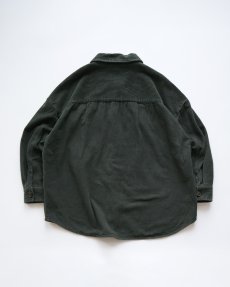 画像2: UNKNOWN BRAND COTTON WIDE WALE CORDUROY SHIRT (2)