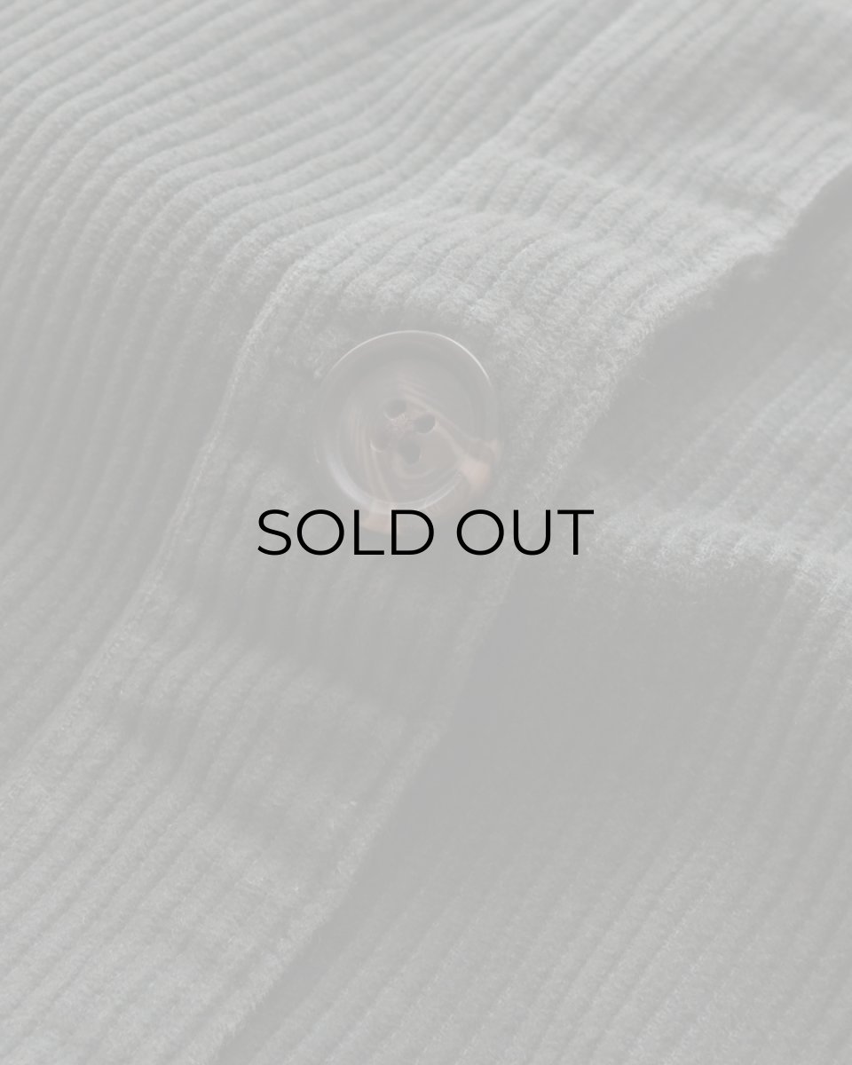 画像6: UNKNOWN BRAND COTTON WIDE WALE CORDUROY SHIRT (6)