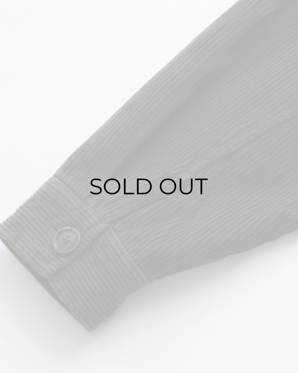 画像7: UNKNOWN BRAND COTTON WIDE WALE CORDUROY SHIRT (7)