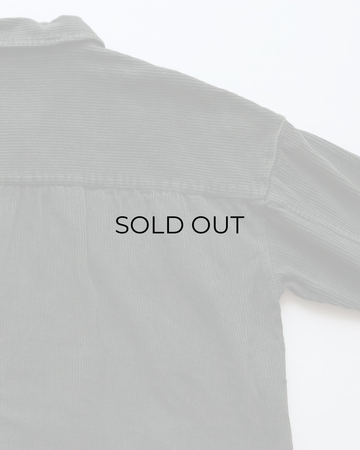 画像5: UNKNOWN BRAND COTTON WIDE WALE CORDUROY SHIRT (5)